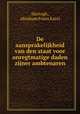 De aansprakelijkheid van den staat voor onregtmatige daden zijner ambtenaren, Hartogh, Abraham Frans Karel 