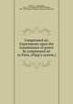Compressed air. Experiments upon the transmission of power by compressed air in Paris. (Popp