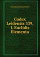 Codex Leidensis 339, I. Euclidis Elementa, Abu ?l ?Abbas al-Fadhl ibn Hatim al-Narizi Euclid 