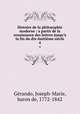 Histoire de la philosophie moderne : a partir de la renaissance des lettres jusqu