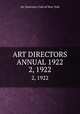 ART DIRECTORS ANNUAL 1922. 2, 1922, Art Directors Club of New York 