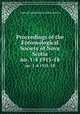 Proceedings of the Entomological Society of Nova Scotia. no. 1-4 1915-18, Entomological Society of Nova Scotia 