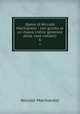 Opere di Niccol Machiavelli : con giunta di un nuova indice generale delle cose notabili. 6, Machiavelli Niccolo 