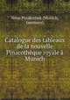 Catalogue des tableaux de la nouvelle Pinacotheque royale a Munich, Neue Pinakothek (Munich, Germany) 