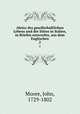 Abrisz des gesellschaftlichen Lebens und der Sitten in Italien, in Briefen entworfen, aus dem Englischen. 2, Moore, John, 1729-1802 