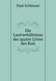 Die Lautverhaltnisse der quatre Livres des Rois., Paul Schlosser 