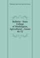 Bulletin - State College of Washington, Agricultural ., Issues 46-52, Washington Agricultural Experiment Station 
