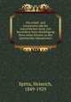 Die schlaf- und traumzusta?nde der menschlichen seele, mit besonderer beru?cksichtigung ihres verha?ltnisses zu den psychischen alienationen, Spitta, Heinrich, 1849-1929 