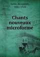 Chants nouveaux microforme, Sulte, Benjamin, 1841-1923 