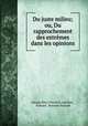 Du juste milieu; ou, Du rapprochement des extremes dans les opinions, Johann Peter Friedrich Ancillon , Stassart, Baronne Stassart 