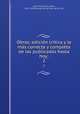 Obras; edicion critica y la mas correcta y completa de las publicadas hasta hoy;, John of the Cross, Saint, 1542-1591,Gerardo de San Juan de la Cruz 