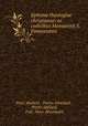 Epitome theologiae christianae: ex codicibus Monasterii S. Emmeramni ., Peter Abelard 