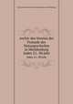 Archiv des Vereins der Freunde der Naturgeschichte in Mecklenburg. Index 21.-30.Jahr, Verein der Freunde der Naturgeschichte in Mecklenburg 