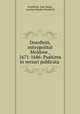 Dosofteiu, mitropolitul Moldovei, 1671-1686: Psaltirea in versuri publicata ., Ioan Bianu Dosofteiu 