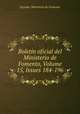 Boletin oficial del Ministerio de Fomento, Volume 15, Issues 184-196, Espana. Ministerio de Fomento 