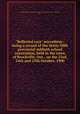 "Reflected rays" microform : being a record of the thirty-fifth provincial sabbath school convention, held in the town of Brockville, Ont., on the 23rd, 24th and 25th October, 1900, Sabbath School Association of Ontario. Convention (35th : 1900 : Brockville, Ont.) 