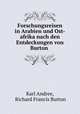 Forschungsreisen in Arabien und Ost-afrika nach den Entdeckungen von Burton ., Karl Andree, Richard Francis Burton 