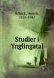 Studier i Ynglingatal, 