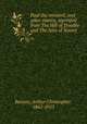 Paul the minstrel, and other stories, reprinted from The Hill of Trouble and The Isles of Sunset, Benson, Arthur Christopher, 1862-1925 