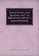 Constitution and by-laws with a list of the officers and members, Club of Odd Volumes,Merrymount Press 