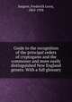Guide to the recognition of the principal orders of cryptogams and the commoner and more easily distinguished New England genera. With a full glossary, Sargent, Frederick Leroy, 1863-1928 