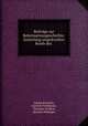 Beitrage zur Reformationsgeschichte: Sammlung ungedruckter Briefe des ., Johann Reuchlin 