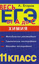 Химия: 11-й класс: Методические рекомендации, тематическое тестированиеЮ итоговое тестирование, Егоров Александр Сергеевич 