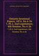Ontario Sessional Papers, 1874, No.4-26. 7, Pt.2, 2nd Legislature, 4th Session, No.4-26, Ontario. Legislative Assembly 