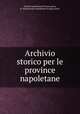 Archivio storico per le province napoletane, Societa napoletana di storia patria 