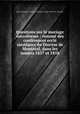 Questions sur le mariage microforme : resume des conferences eccle siastiques du Diocese de Montreal, dans les annees 1857 et 1858, Eglise catholique 