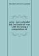 army & navy calendar for the financial year 1883-84; being a compendium of ., The Army And Navy Calender 