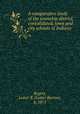 A comparative study of the township district, consolidated, town and city schools of Indiana, Rogers, Lester B. (Lester Burton), b. 1875 