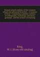 Normal school outlines of the common school and advanced branches . Containing complete outlines of orthography, etymology, elocution, grammar . and the science of teaching, King, W. J. [from old catalog] 