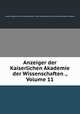 Anzeiger der Kaiserlichen Akademie der Wissenschaften ., Volume 11, Kaiserl. Akademie der Wissenschaften in Wien. Mathematisch-Naturwissenschaftliche Klasse 
