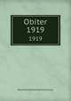 Obiter. 1919, Bloomsburg State Normal School 
