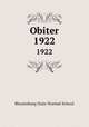 Obiter. 1922, Bloomsburg State Normal School 
