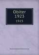 Obiter. 1923, Bloomsburg State Normal School 
