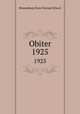 Obiter. 1925, Bloomsburg State Normal School 