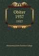 Obiter. 1937, Bloomsburg State Teachers College 