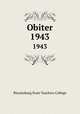 Obiter. 1943, Bloomsburg State Teachers College 