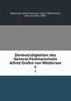 Denkwrdigkeiten des General-Feldmarschalls Alfred Grafen von Waldersee. 1, Waldersee, Alfred, Graf von, 1832-1904,Meisner, Heinrich Otto, 1890- 