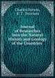 Journal of Researches Into the Natural History and Geology of the Countries ., Charles Darwin, R. T . Pritchett 