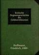 Kritische Dogmengeschichte der Geldwerttheorien, Hoffmann, Friedrich, 1880- 