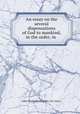 An essay on the several dispensations of God to mankind, in the order, in ., John Shute Barrington (1st visct.) 