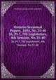 Ontario Sessional Papers, 1894, No.35-40. 26, Pt.7, 7th Legislature, 4th Session, No.35-40, Ontario. Legislative Assembly 
