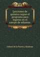 Lecciones de quimica segun el programa para ingreso en el cuerpo de aduanas ., Gabriel de la Puerta y Rodenas 