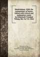 Mudrrkshasa. With the commentary of huirja. Edited with critical and explanatory notes by KshinLath Trimbak Telang. Rev. by V.S. Ghte, Vikhadatta,ui-rja, son of Lakshmana,Telang, Kashinath Trimbak, 1850-1893,Ghate, Vinayak Sakharam 