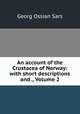 An account of the Crustacea of Norway: with short descriptions and ., Volume 2, Georg Ossian Sars 