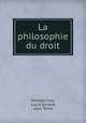 La philosophie du droit, Diodato Lioy, Louis Durand, Jean Terrel 