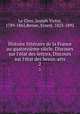 Histoire litteraire de la France au quatorzieme siecle. Discours sur l